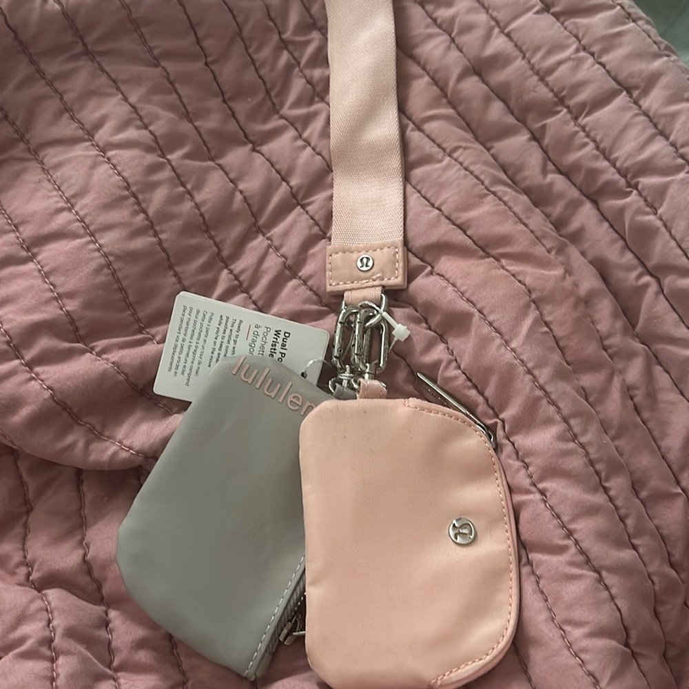 Lululemon dual pouch wristlet